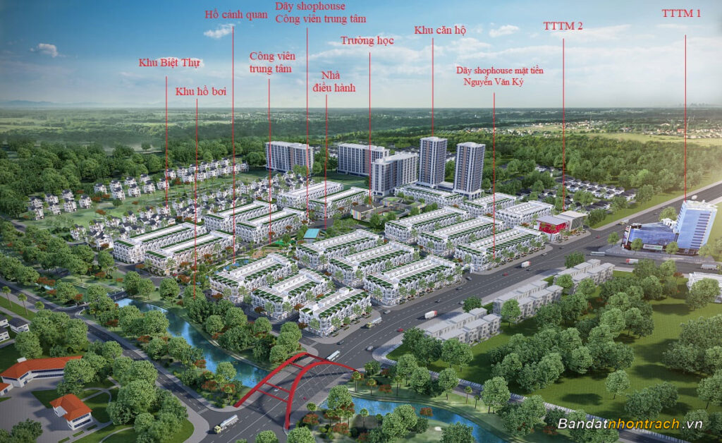 Dự Án Tiến Lộc Garden Nhơn Trạch 4 Tiện ích dự án Tiến Lộc Garden Nhơn Trạch