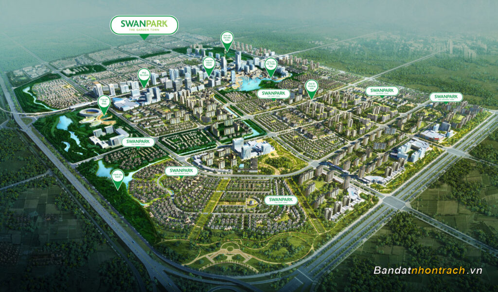 Tổng thể dự án SwanPark Nhơn Trạch