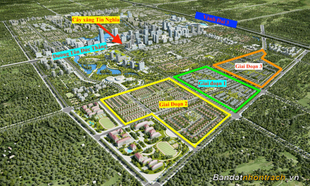 Tổng thể dự án SwanPark Nhơn Trạch